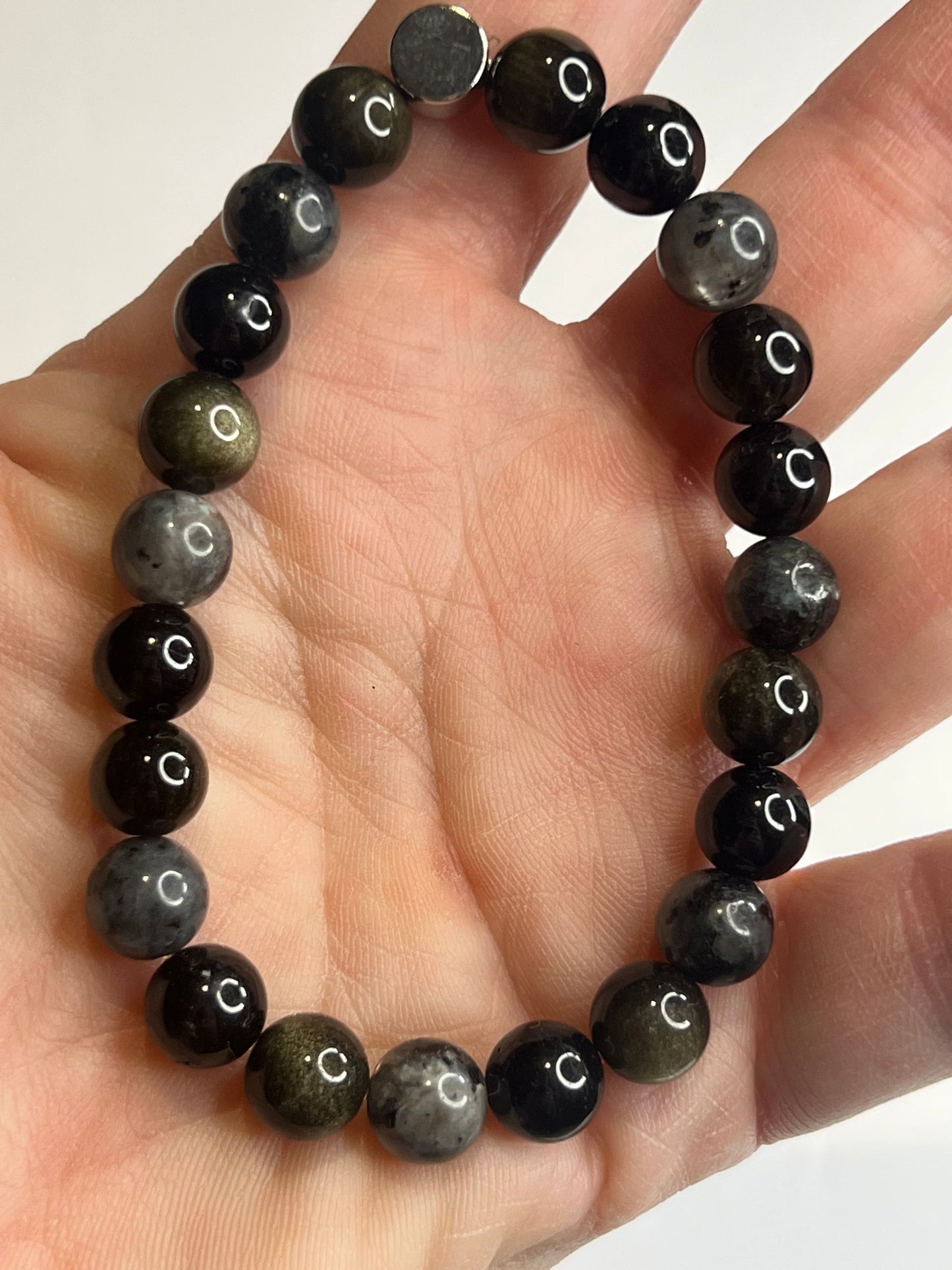 Strength & Protection - Dragon Blood Jasper, Hematite and Smoky Quartz