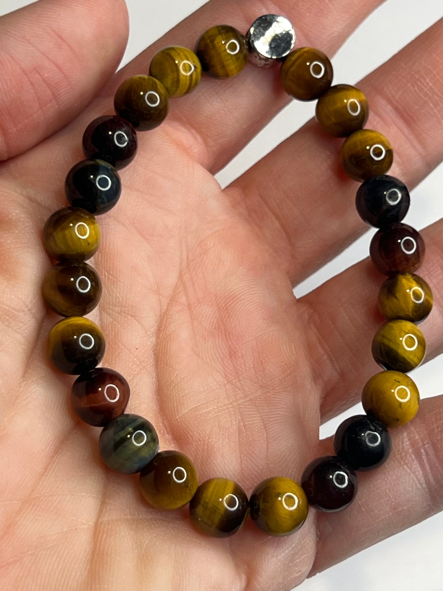 Power & Protection - Yellow, Red and Blue Tigers Eye