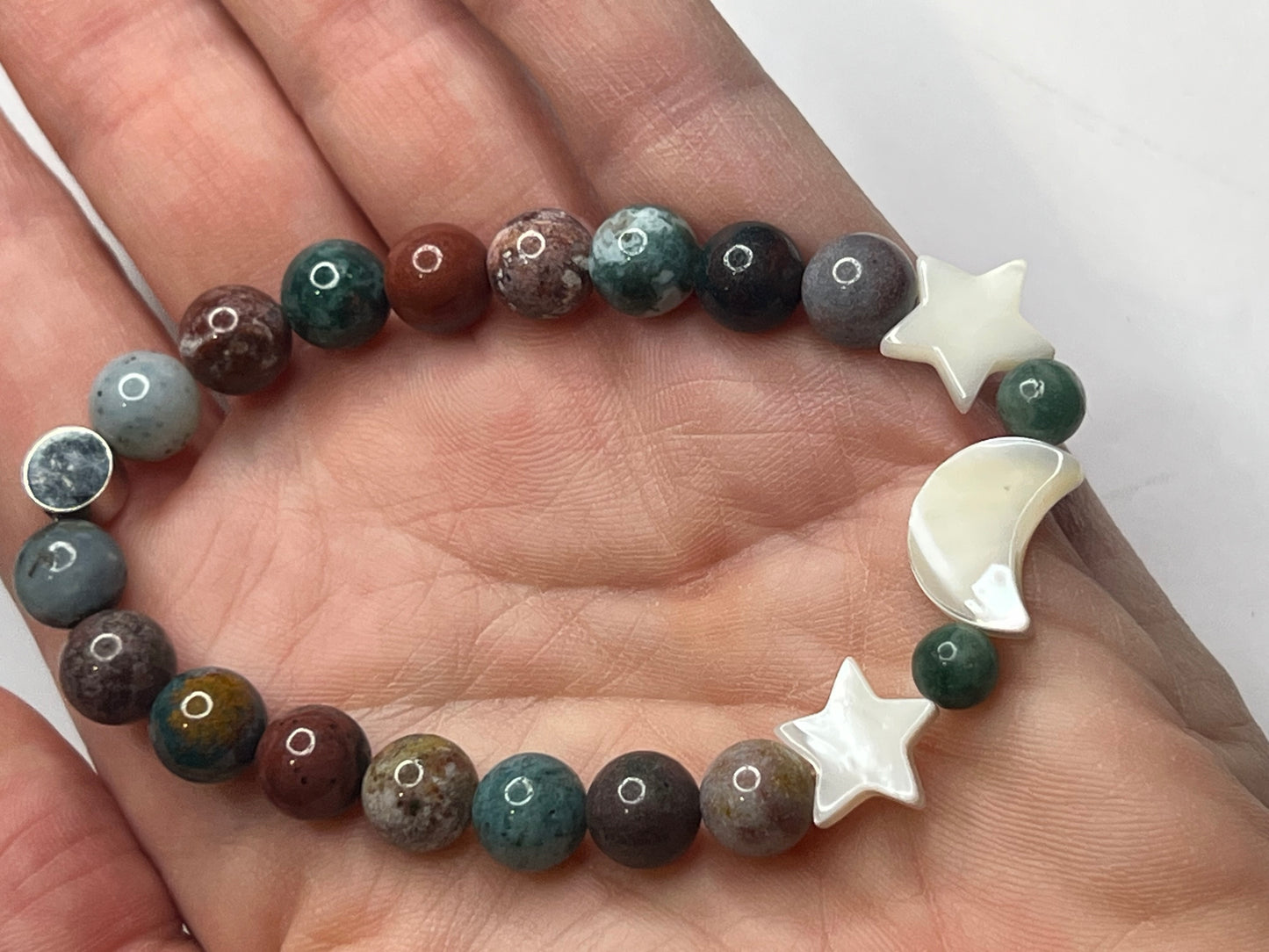Flow & Harmony - Ocean Jasper and Mother of Pearl