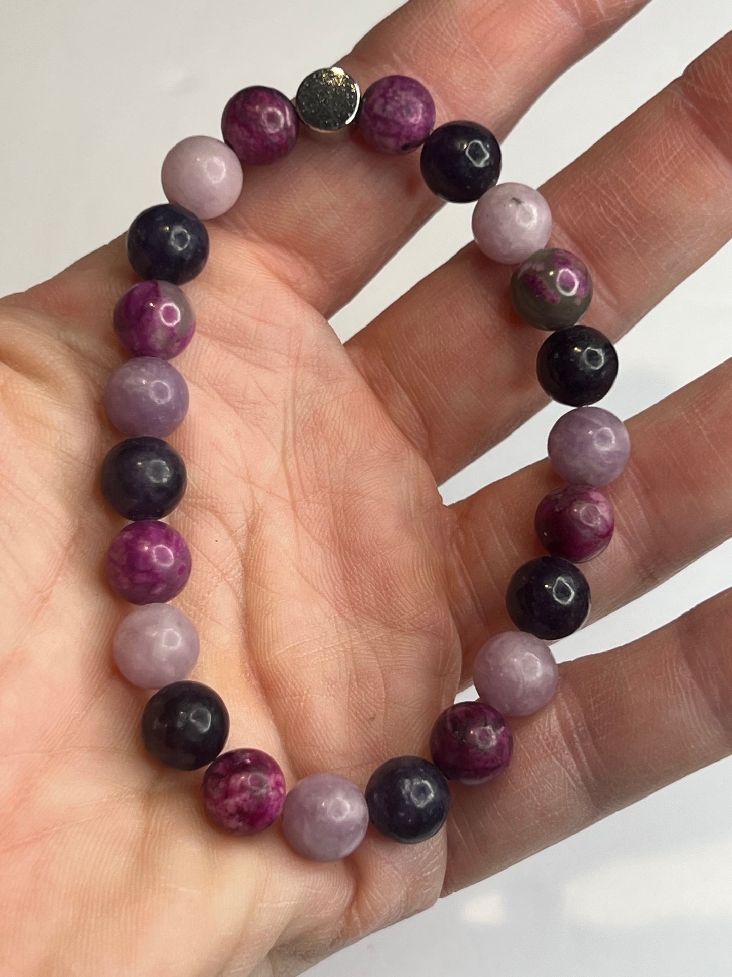 Divine Peace & Spiritual Protection - Lepidolite and Sugilite