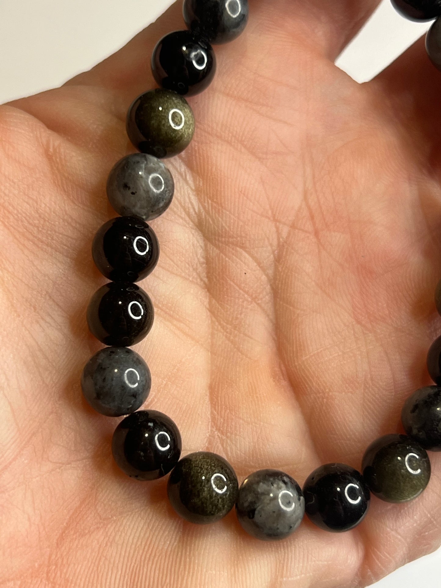 Strength & Protection - Dragon Blood Jasper, Hematite and Smoky Quartz