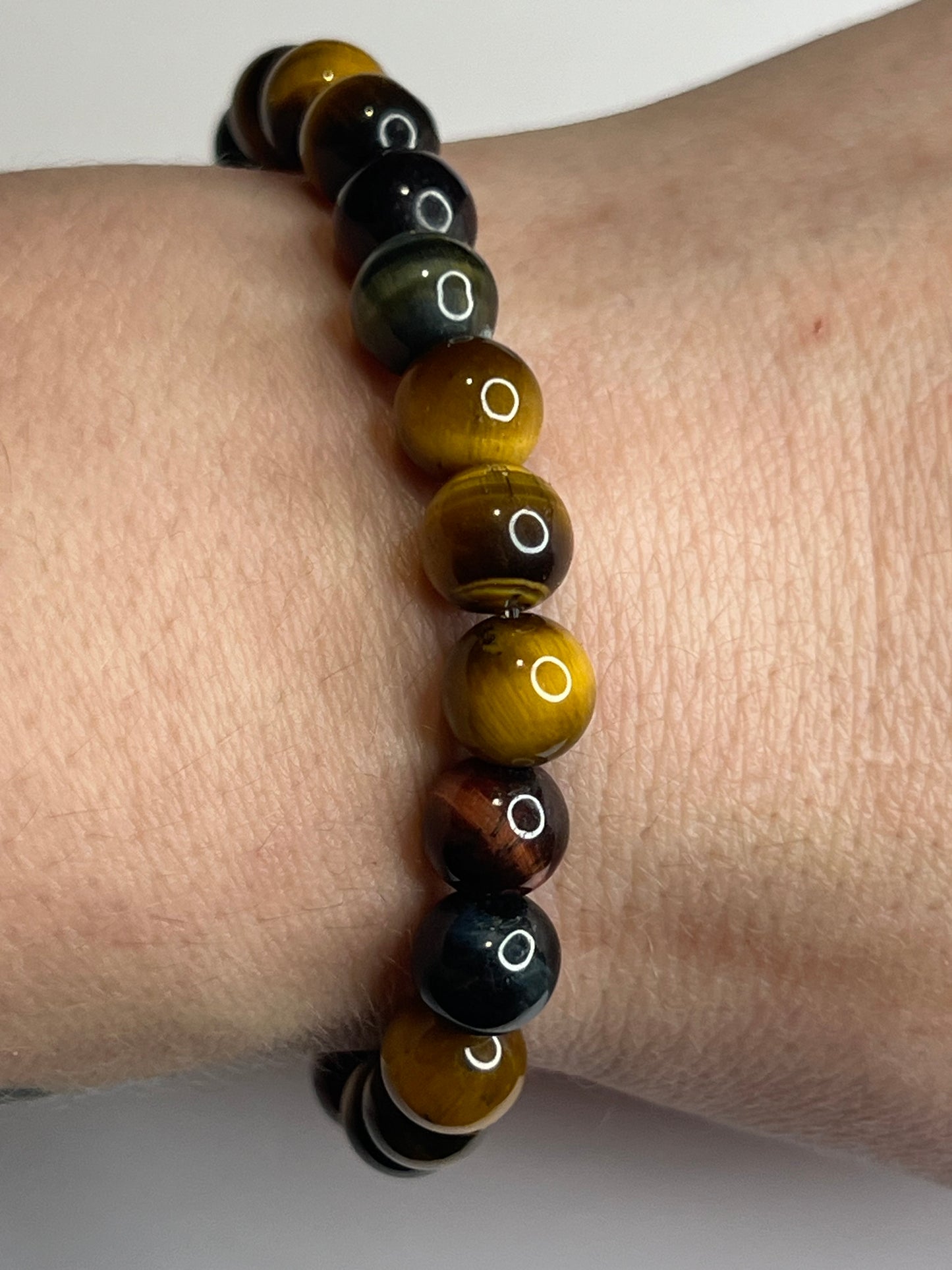 Power & Protection - Yellow, Red and Blue Tigers Eye