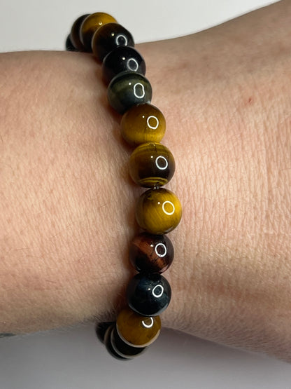 Power & Protection - Yellow, Red and Blue Tigers Eye