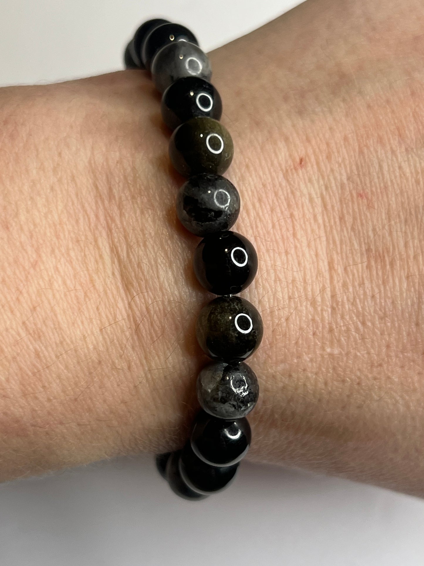Strength & Protection - Dragon Blood Jasper, Hematite and Smoky Quartz